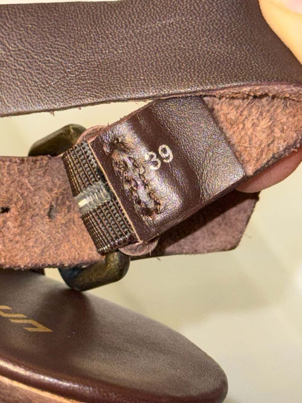 United Nude Mobius Hi Brown Leather Studded Platform Clogs - Picture 8 of 13